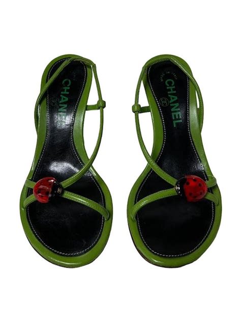 chanel lady bug sandals|Chanel sandals canada.